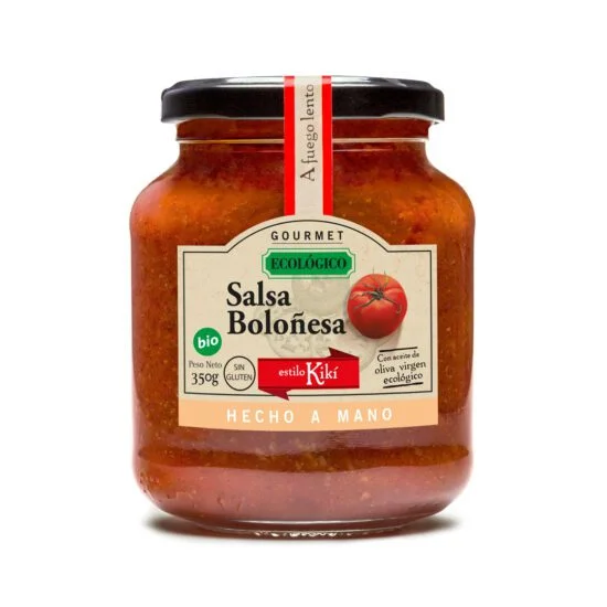 Salsa boloñesa ecológica Gourmet